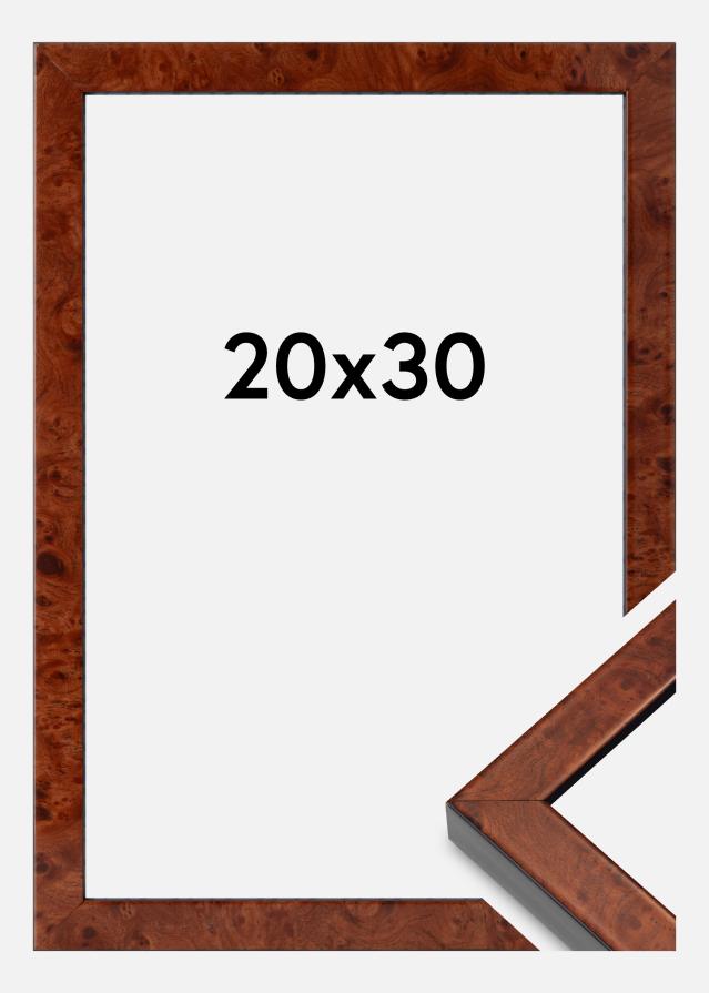 Okvir Hermes Akrilno steklo Burr Walnut 20x30 cm