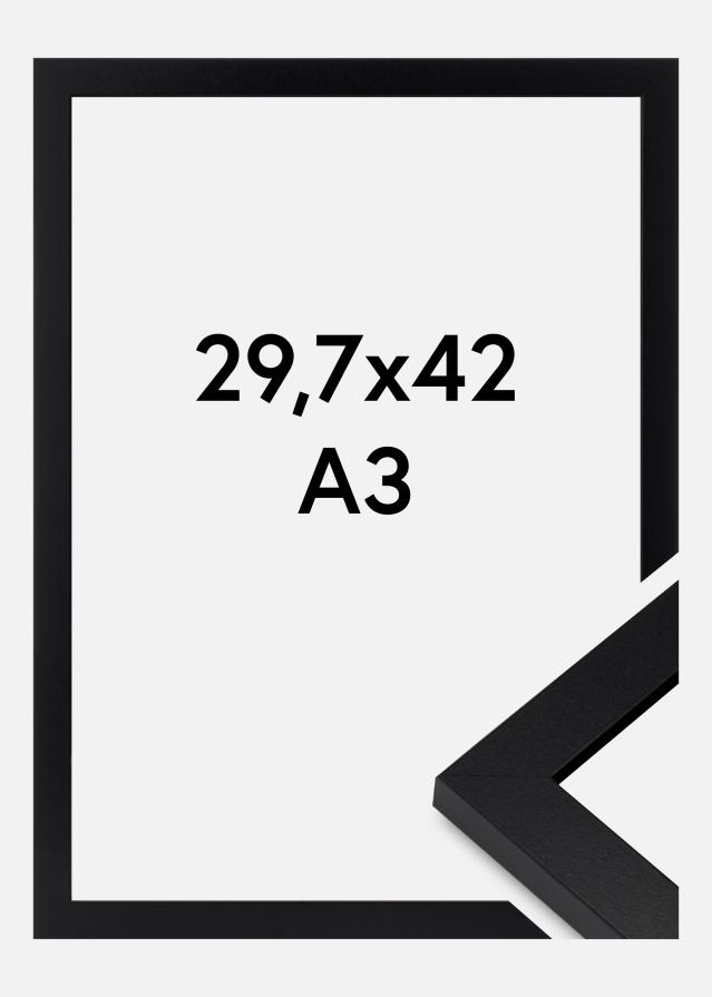 Okvir Deco Akrilno steklo Črna 29.7x42 cm (A3)