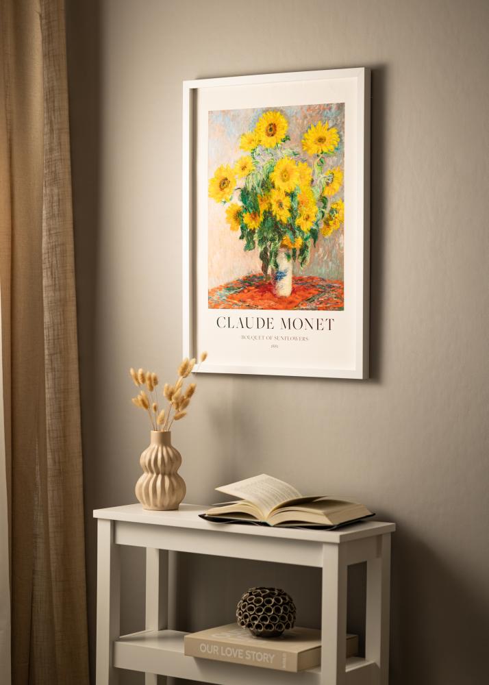 BGA Škatlasti okvir Akrilno steklo Bela 29,7x42 cm (A3)