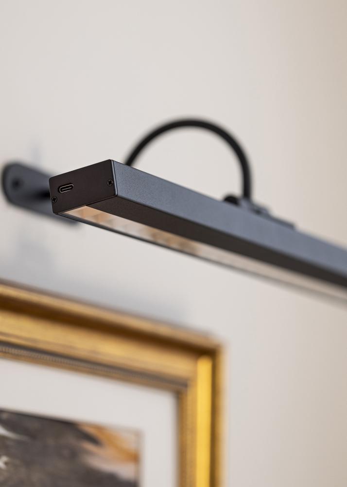 KAILA Flare Baterijska Slikarska Razsvetljava 40 cm - Črna