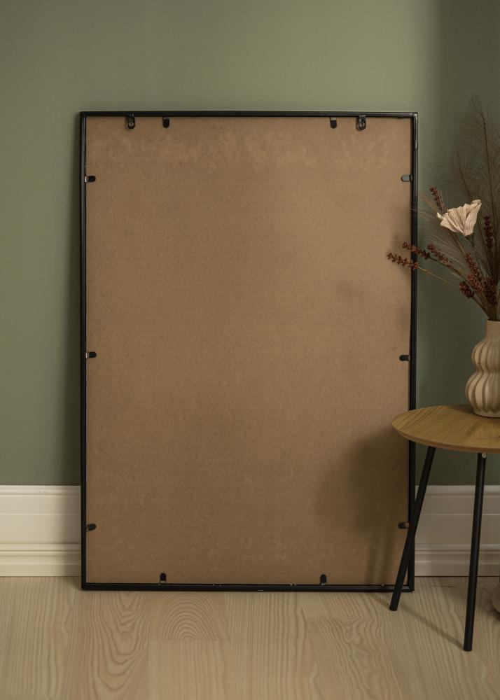 Ogledalo Window Črna 70x100 cm