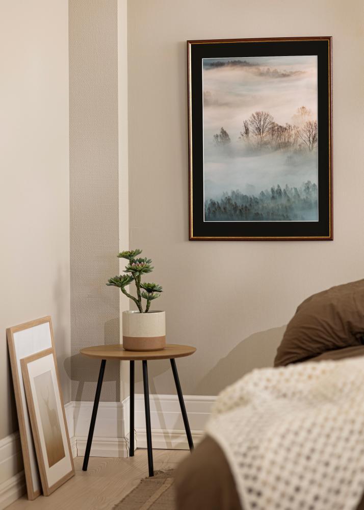 Okvir Horndal Rjava 50x60 cm - Paspartŭ Črna 14x18 inches