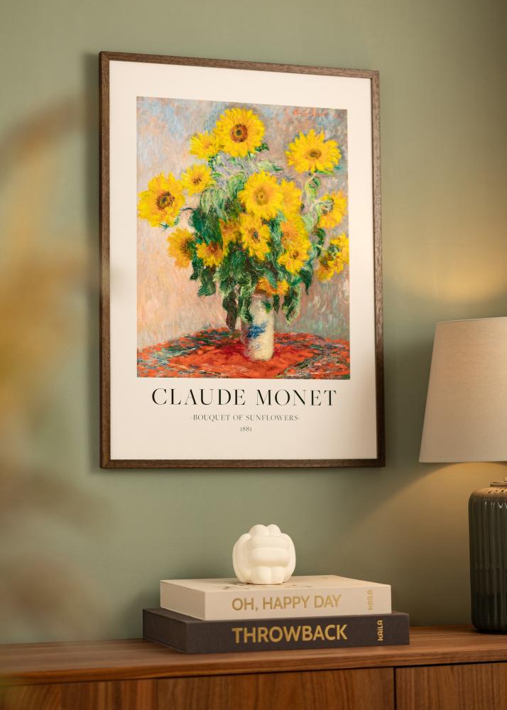 Okvir Ares Akrilno steklo Oreh 21x29,7 cm (A4)