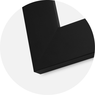 Okvir Härjedalen Akrilno steklo Črna 80x120 cm