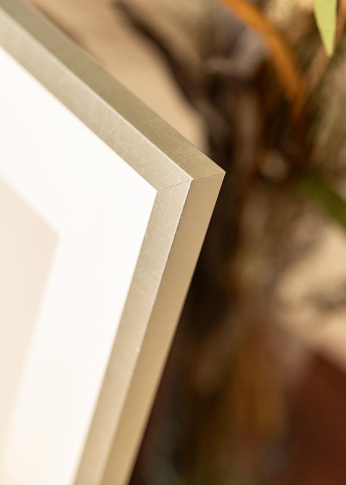 Okvir Minerva Akrilno steklo Srebrna 20x25 cm