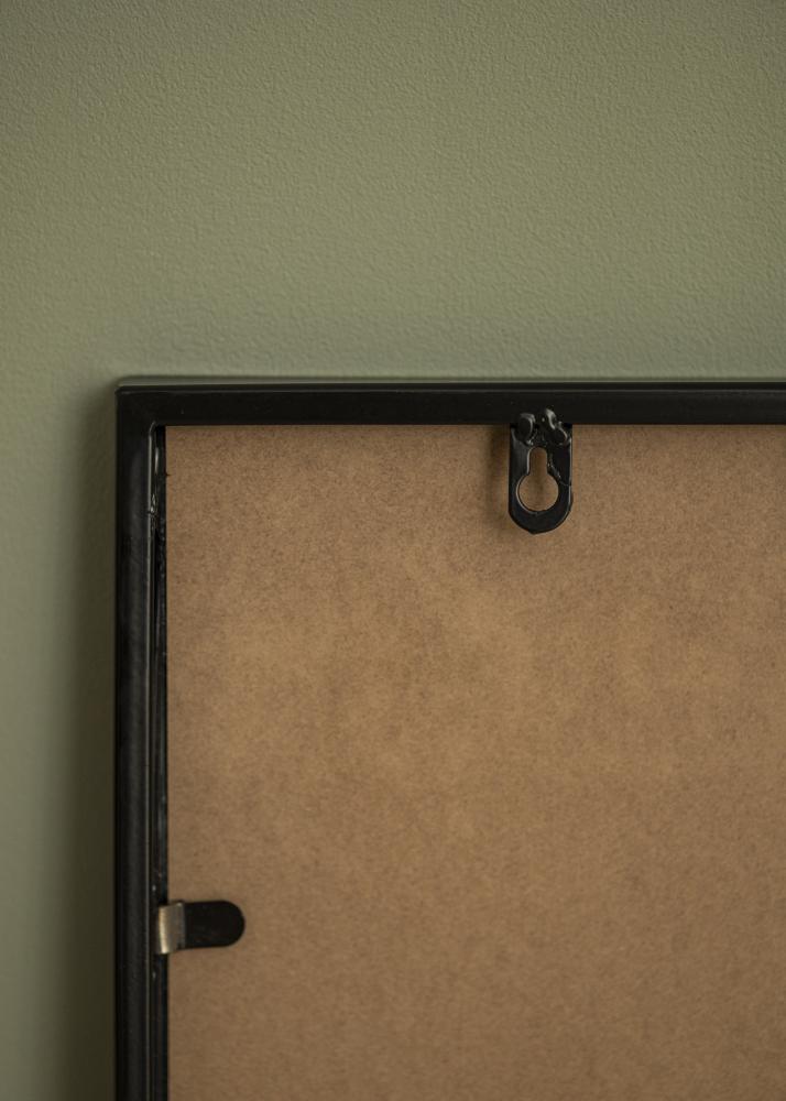 Ogledalo Window Črna 70x100 cm