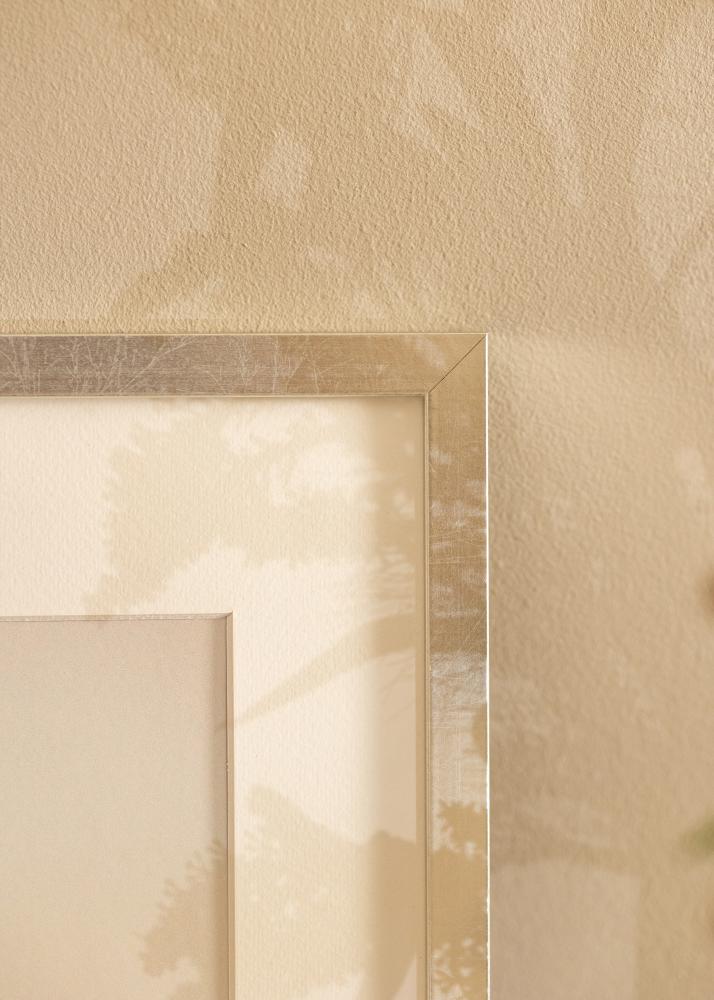 Okvir Minerva Akrilno steklo Srebrna 20x25 cm