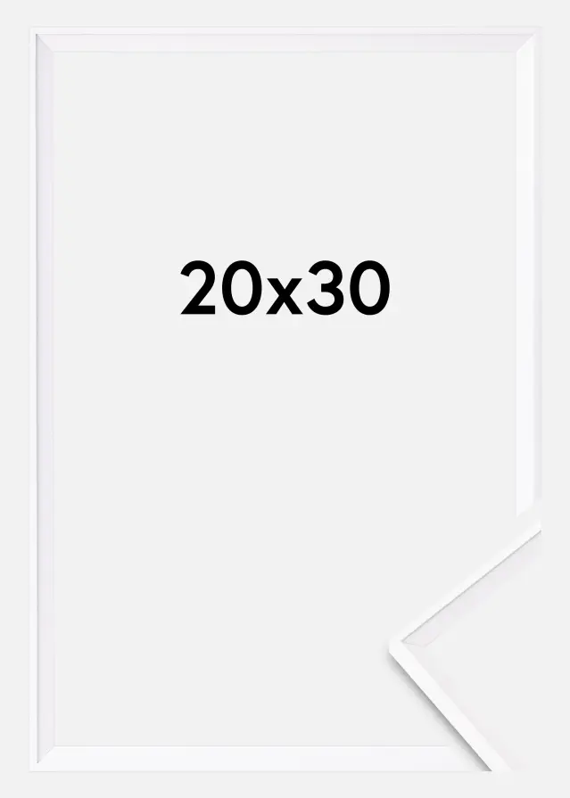 Okvir Desire Akrilno steklo Bela 20x30 cm