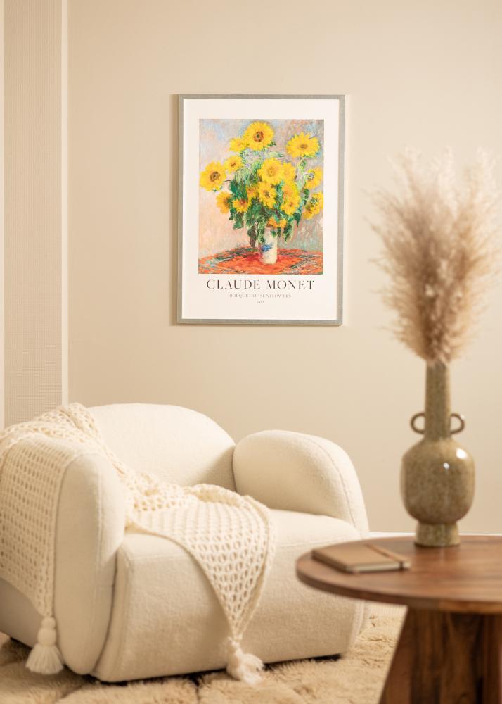 Okvir Minerva Akrilno steklo Srebrna 20x25 cm