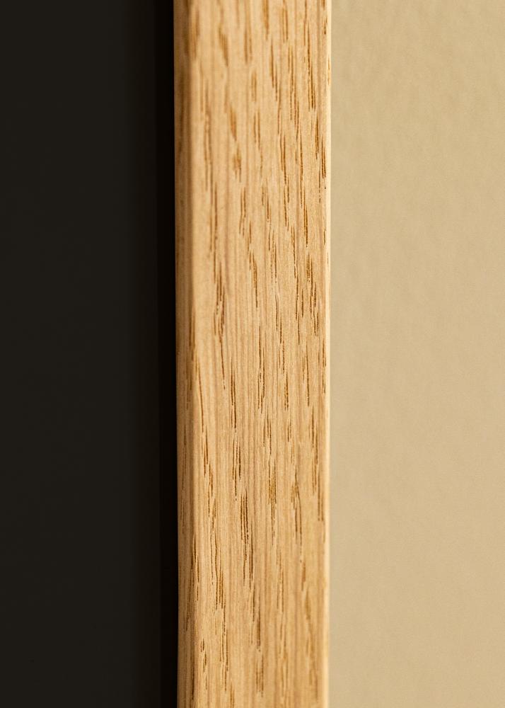 Okvir Trendline Hrast 40x50 cm - Paspartŭ Črna 29,7x42 cm (A3)