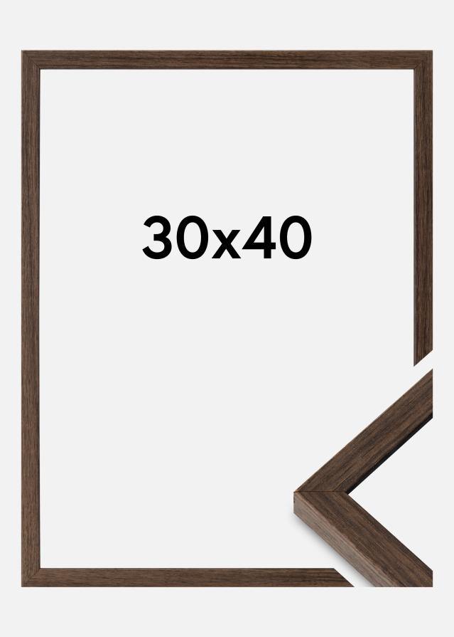 Okvir Ares Akrilno steklo Oreh 30x40 cm