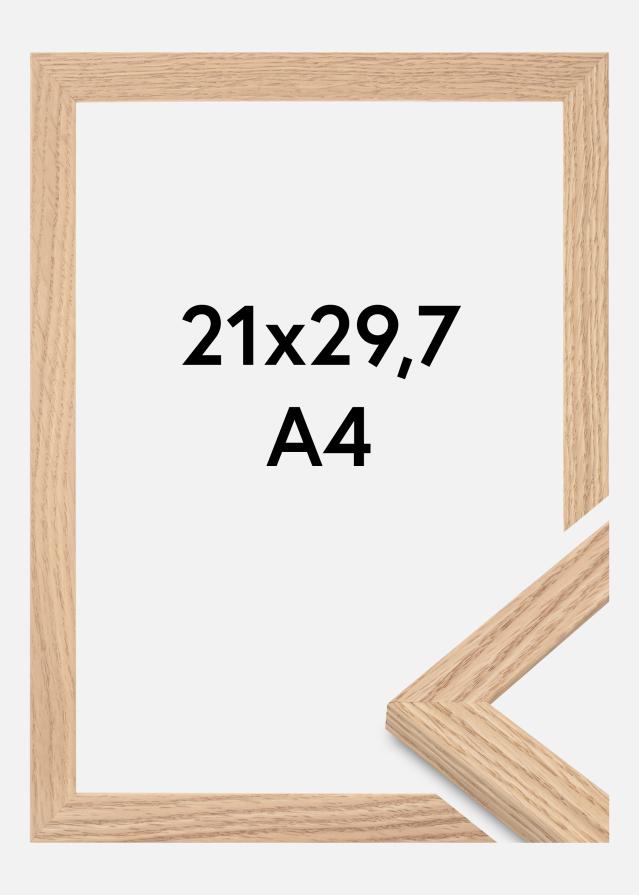 Okvir Tidlös Akrilno steklo Masiven Hrast 21x29,7 cm (A4)