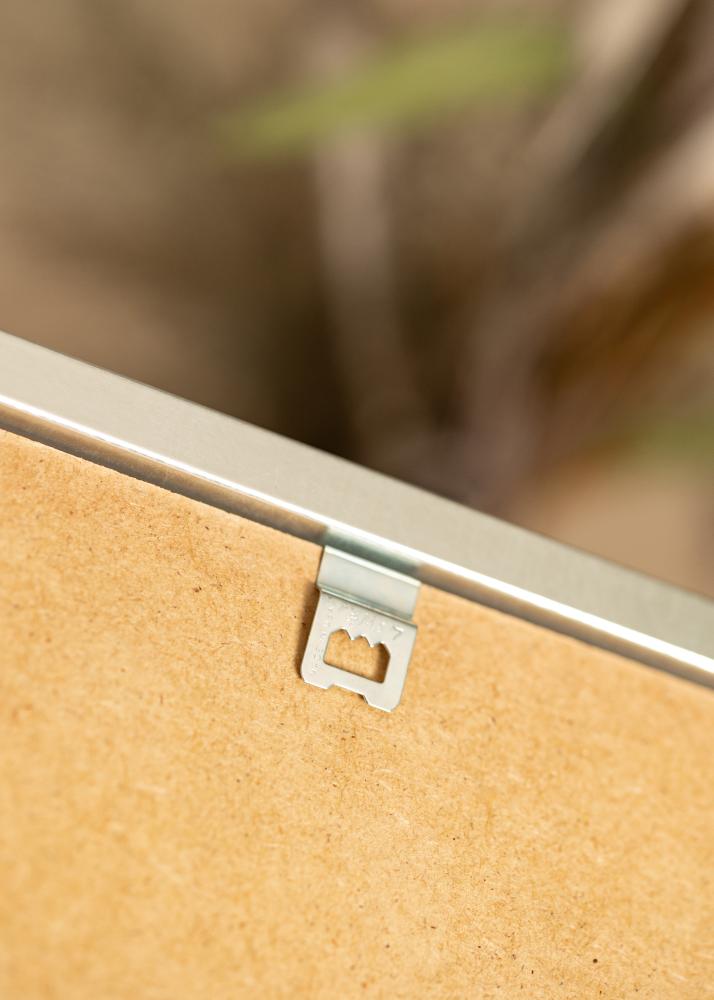 Okvir Minerva Akrilno steklo Srebrna 20x25 cm