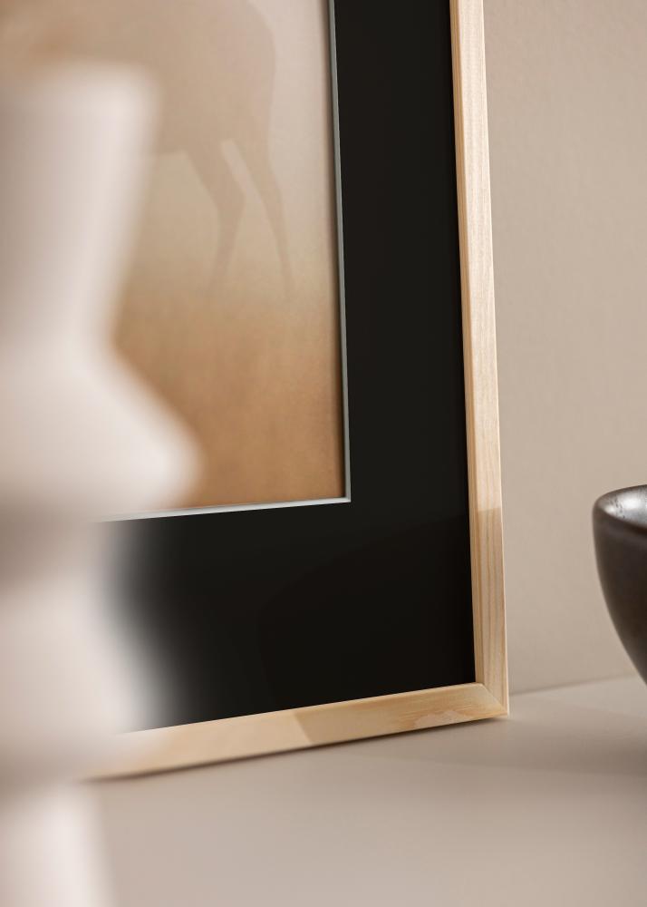 Okvir Galant Borova 30x30 cm - Paspartŭ Črna 8x8 inches