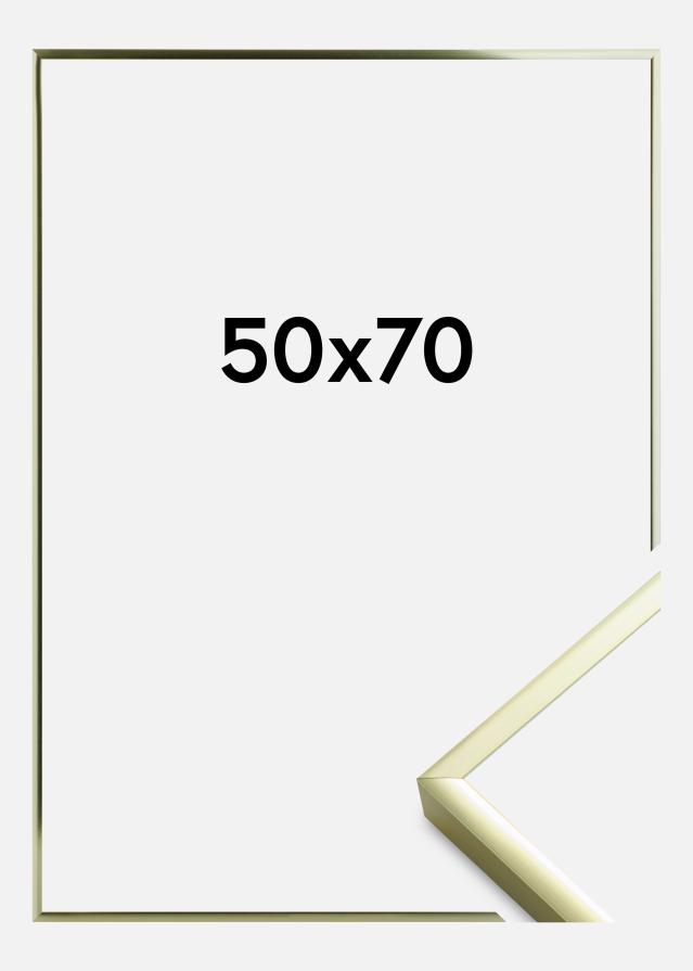 Okvir Poster Frame Aluminum Gold 50x70 cm