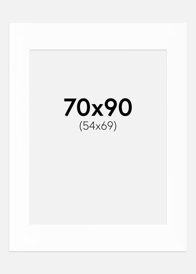 Paspartŭ Bela Bel notranji rob 70x90 cm (54x69)