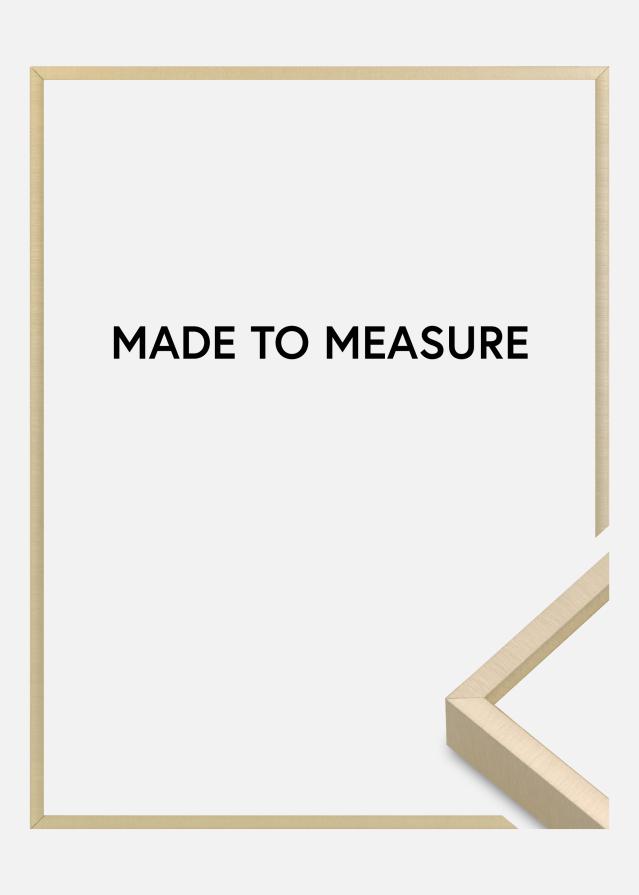 Okvir Nielsen Premium Alpha Brušen Zlata - Poljubna velikost