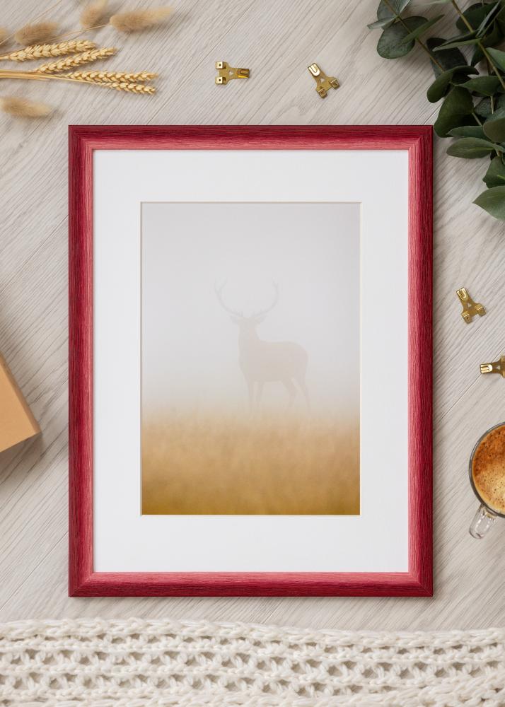 Okvir Cornwall Akrilno steklo Temno rdeča 30x30 cm