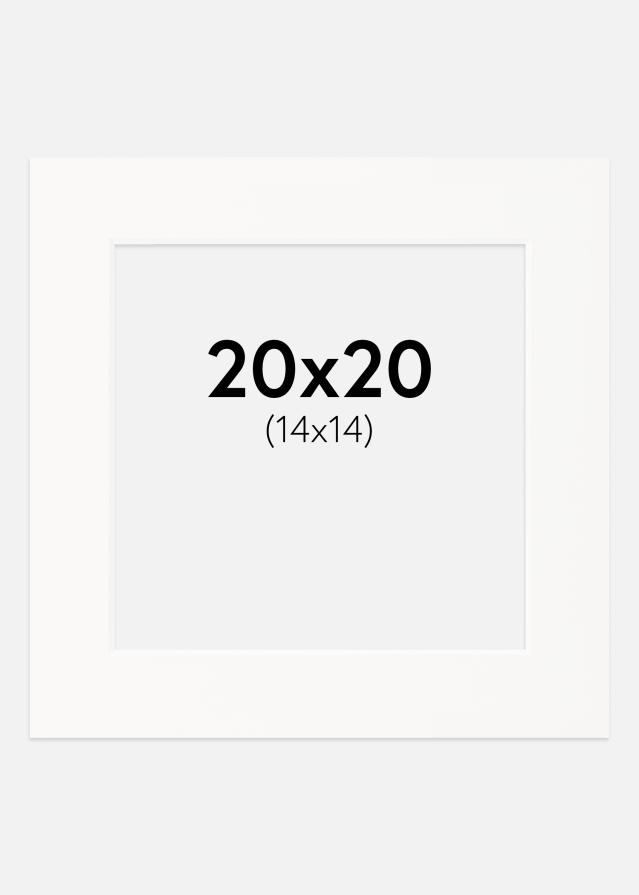 Paspartŭ Umazano bela Bel notranji rob 20x20 cm (14x14)