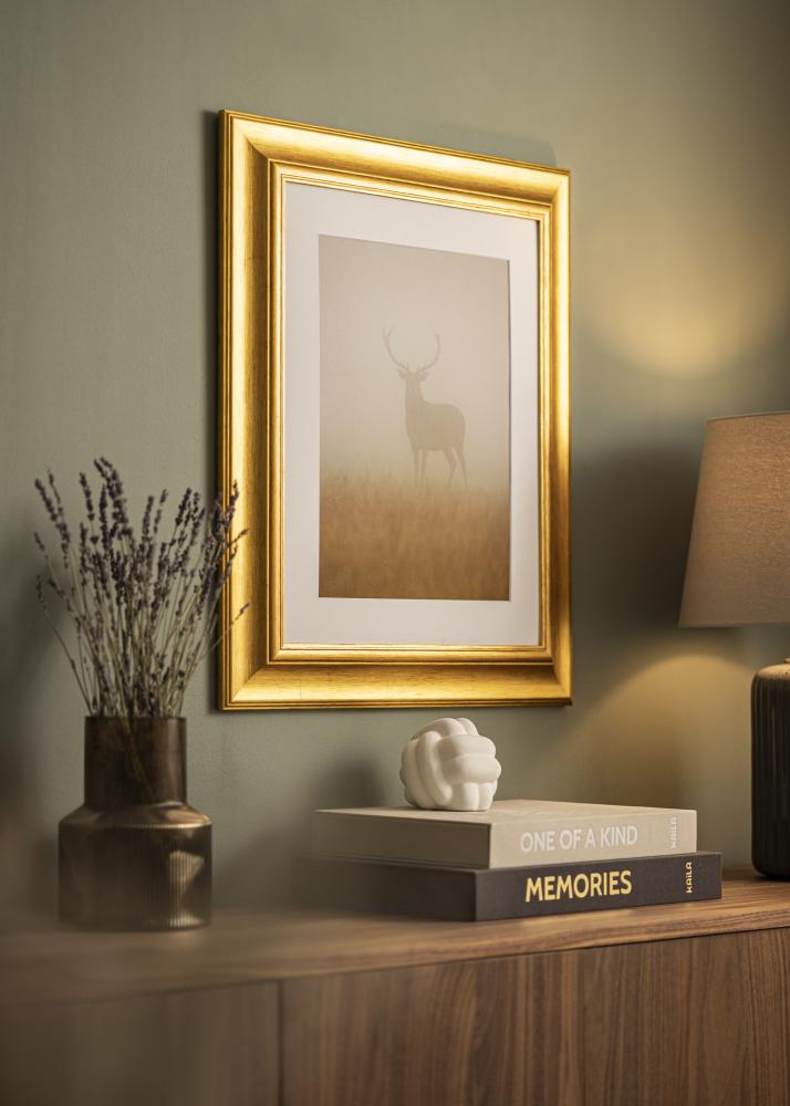 Okvir Belfast Svetlo Zlata - Poljubna velikost