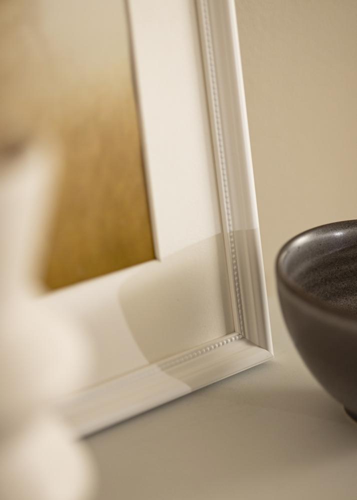 Okvir Gala Akrilno steklo Bela 50x70 cm