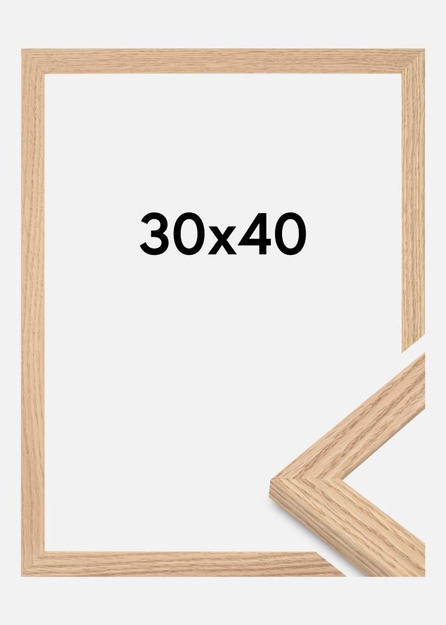 Okvir Tidlös Akrilno steklo Masivni Hrast 30x40 cm