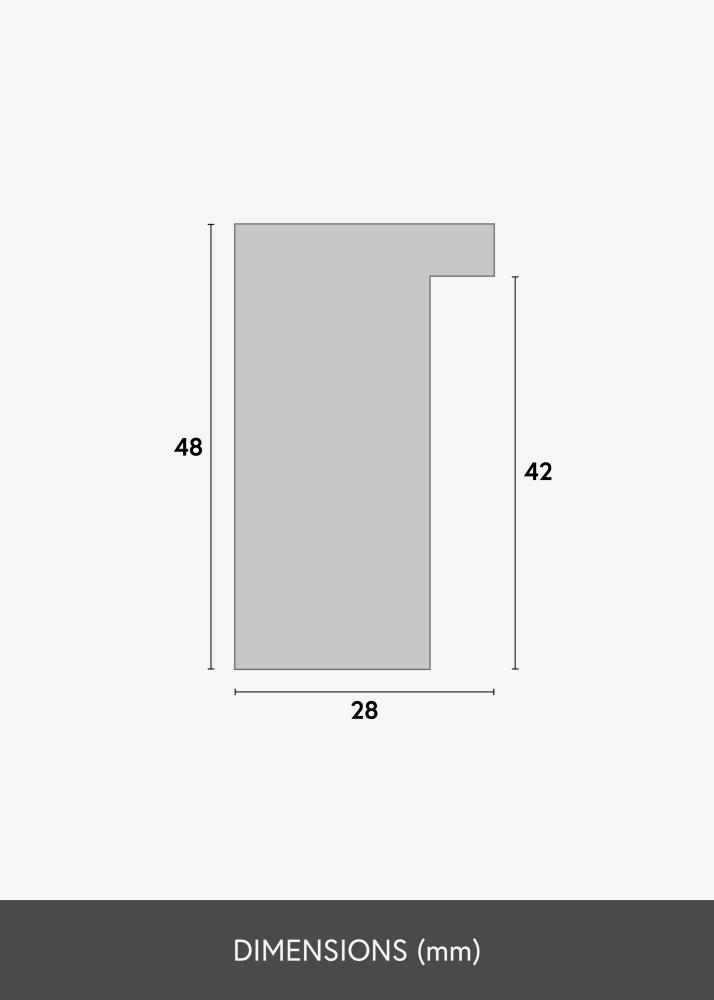 Ogledalo Watford Hrast - Lastne mere