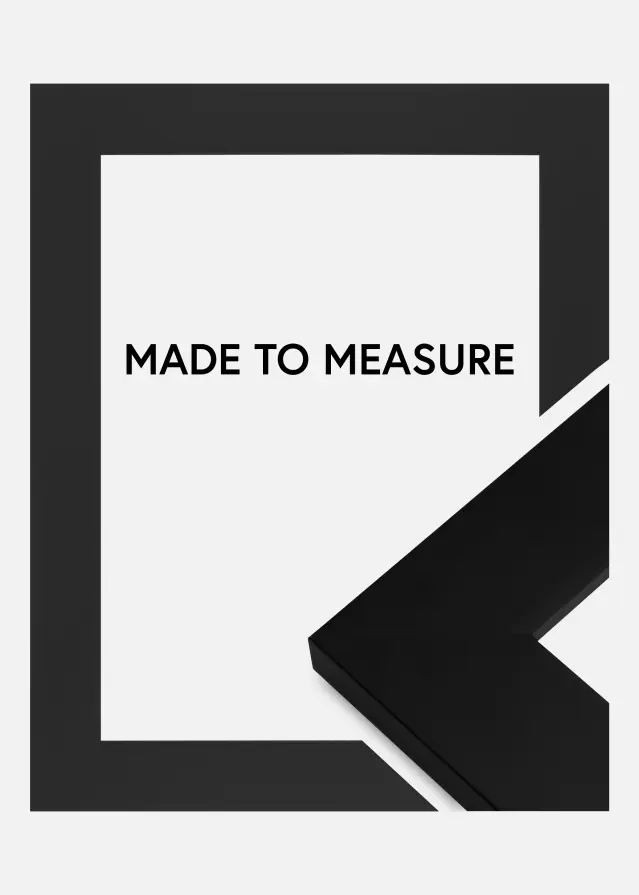 Okvir Härjedalen Črna - Poljubna velikost