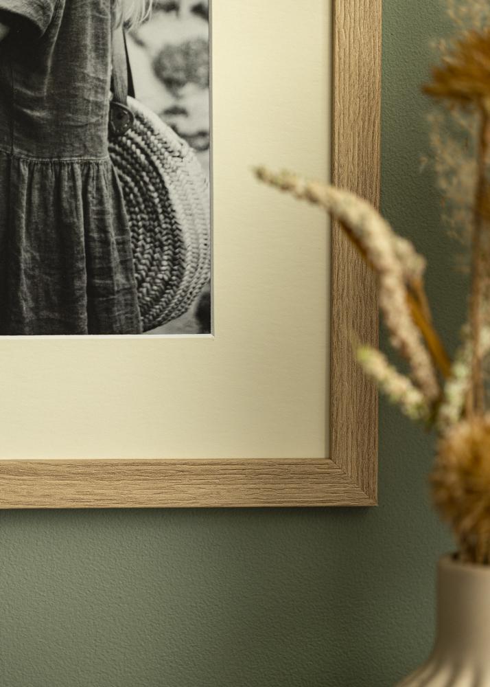 Paspartŭ Antique White Bel notranji rob 50x60 cm (39x49)