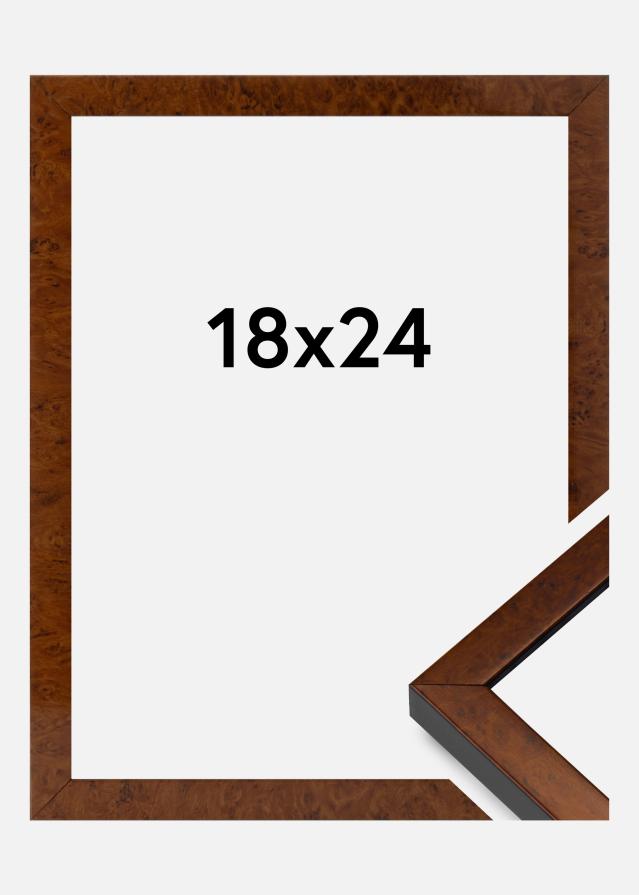 Okvir Ares Akrilno steklo Burr Walnut 18x24 cm