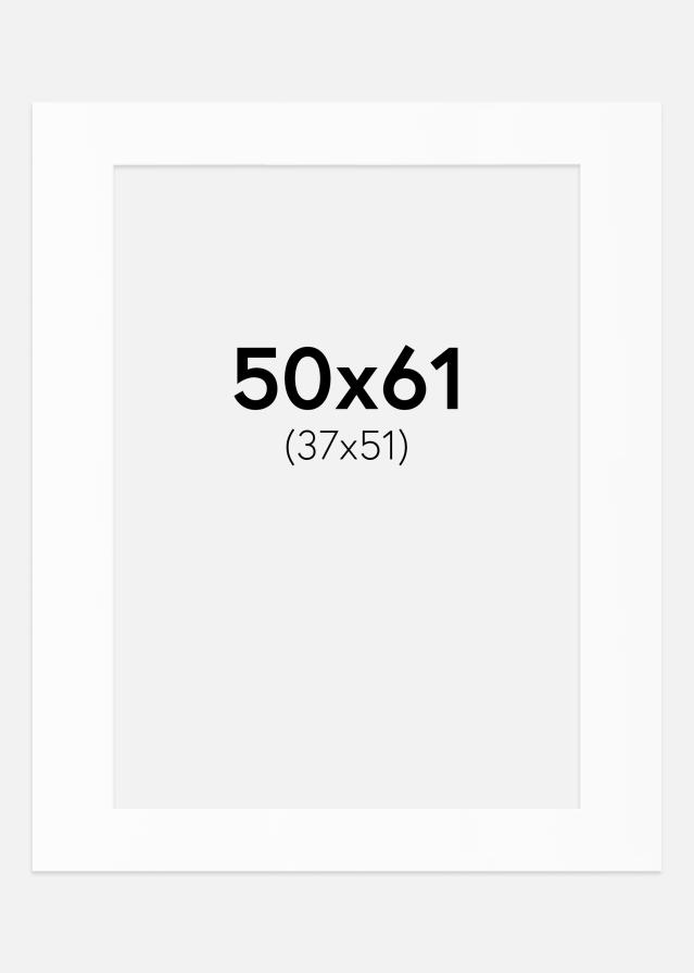 Paspartȗ Beli Standard (Belo Jedro) 50x61 cm (37x51)