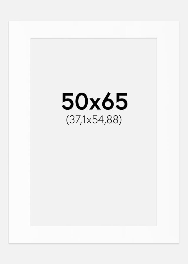 Paspartȗ Beli Standard (Belo Jedro) 50x65 cm (37,1x54,88)