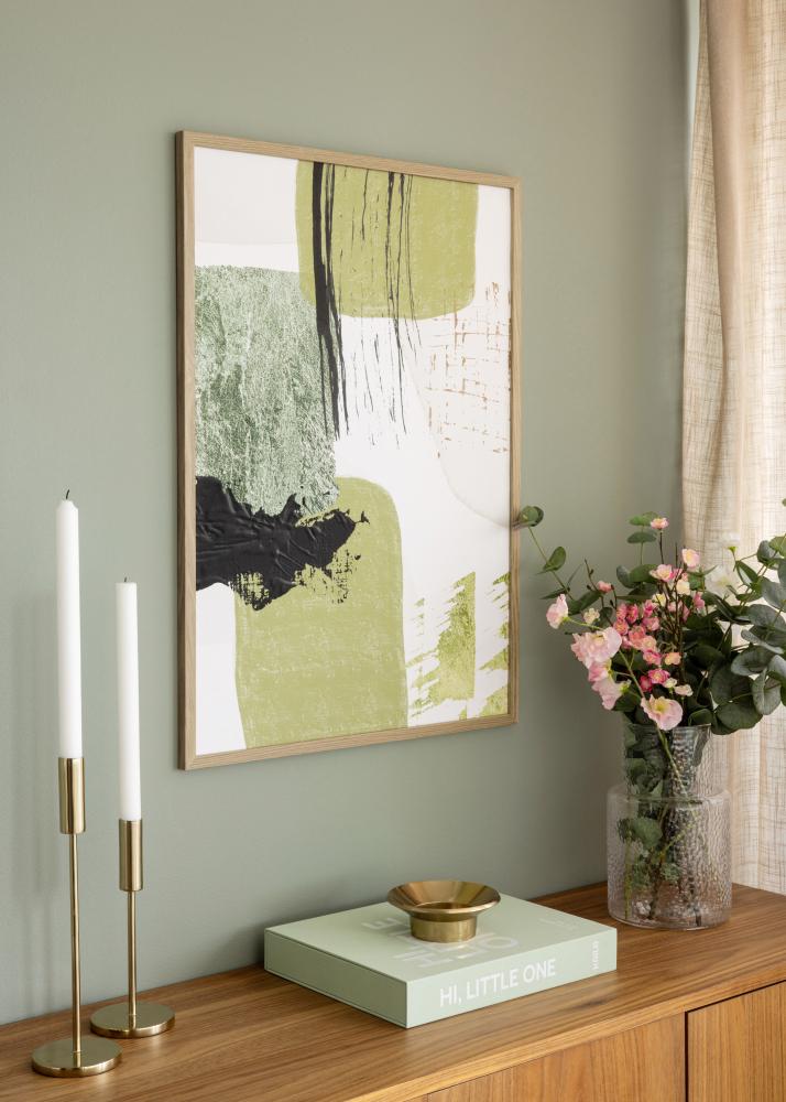 Okvir Trendy Akrilno steklo Masivni hrast 15x30 cm