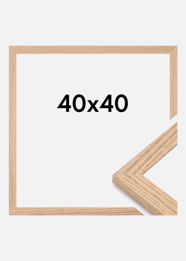 Okvir Tidlös Akrilno steklo Masivni Hrast 40x40 cm