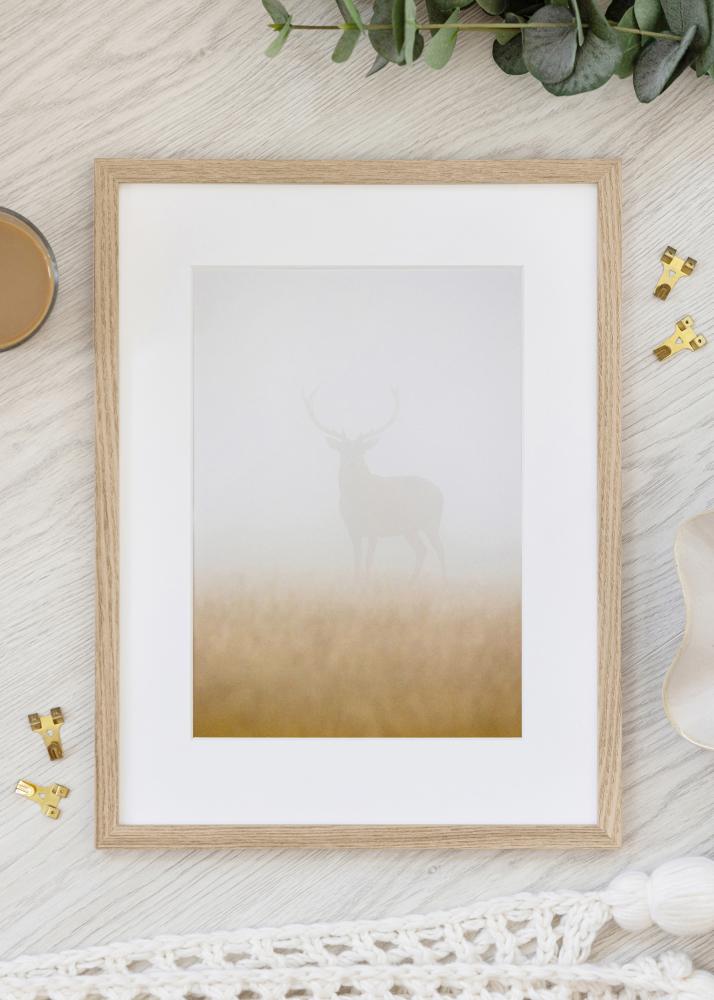 Okvir Trendy Akrilno steklo Masivni hrast 15x30 cm