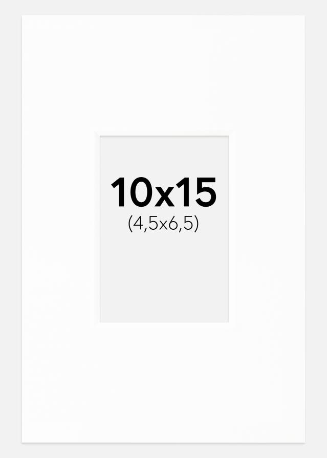 Paspartŭ Canson Bela Bel notranji rob 10x15 cm (4,5x6,5)