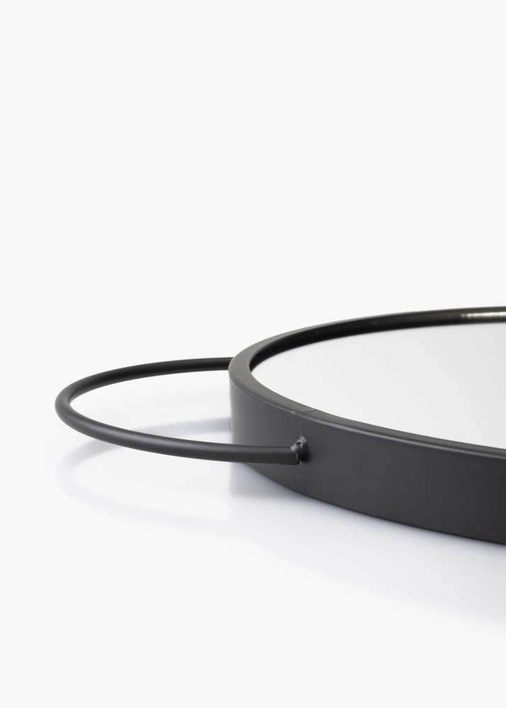 KAILA Ogledalo Combination - Črna 35x71 cm