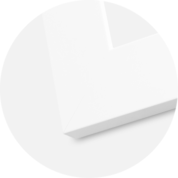 Okvir Härjedalen Akrilno steklo Bela 80x120 cm