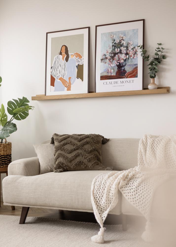 KAILA Polica za slike Hrast 150 cm