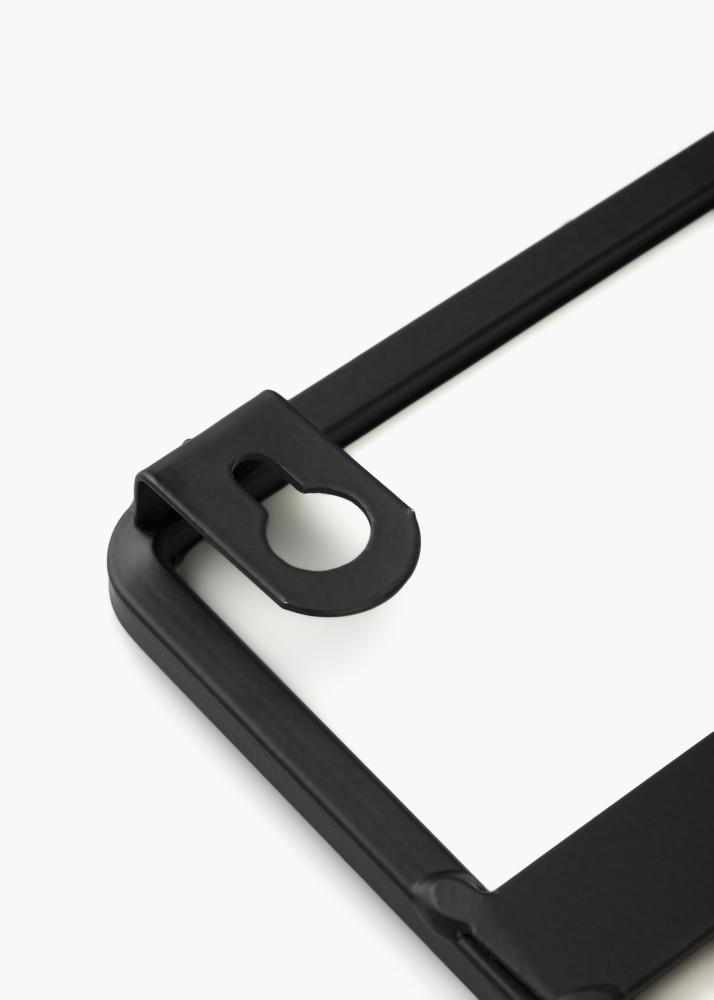 KAILA Ogledalo s Polica - Črna 31x60 cm