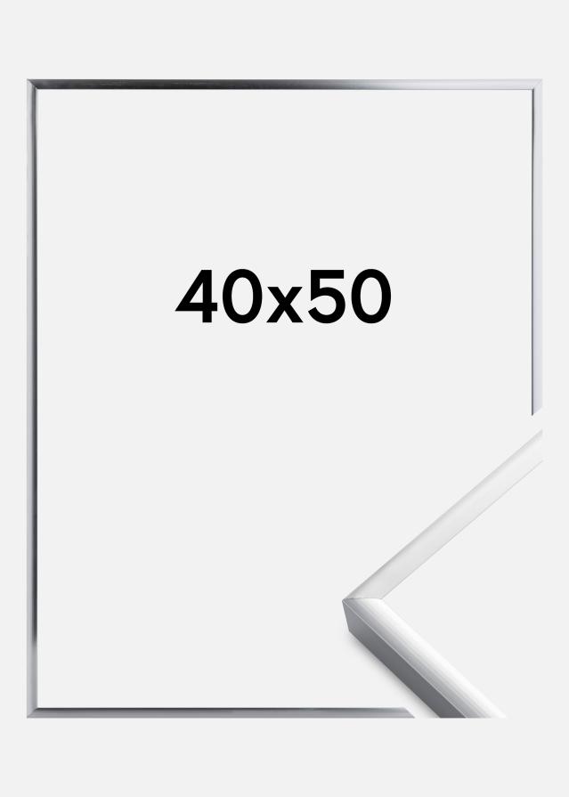 Okvir Poster Frame Aluminum Srebrna 40x50 cm