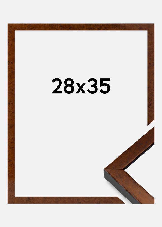 Okvir Ares Akrilno steklo Burr Walnut 28x35 cm