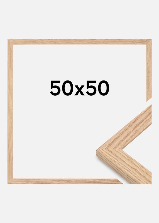 Okvir Tidlös Akrilno steklo Masivni Hrast 50x50 cm