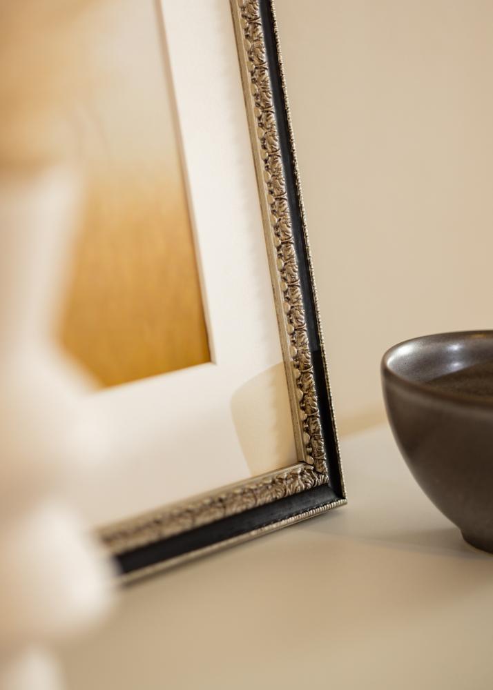 Okvir Drottningholm Srebrna II - Poljubna velikost