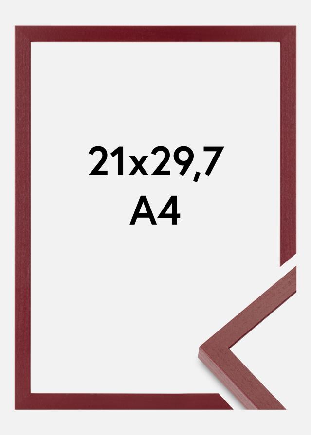 Colorful Akrilno steklo Rdeča 21x29,7 cm (A4)