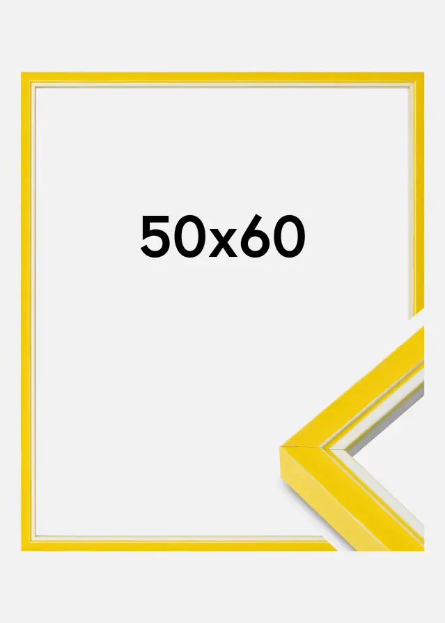 Okvir Diana Akrilno steklo Rumena 50x60 cm