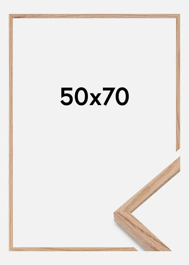 Okvir E-Line Akrilno steklo Hrast 50x70 cm
