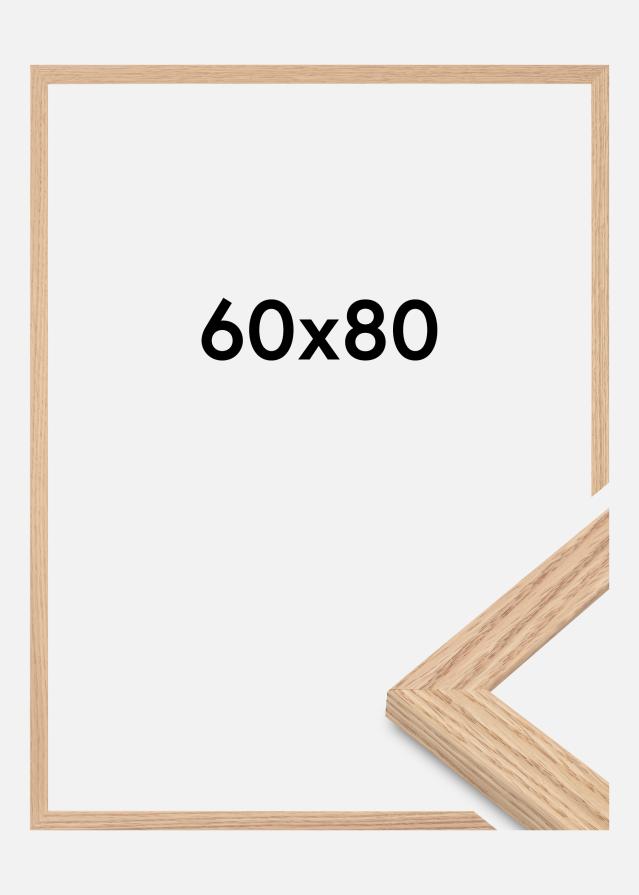 Okvir Tidlös Akrilno steklo Masivni Hrast 60x80 cm