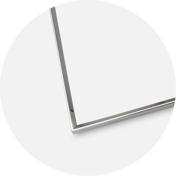 Okvir Gladek Kovina Srebrna 10x15 cm