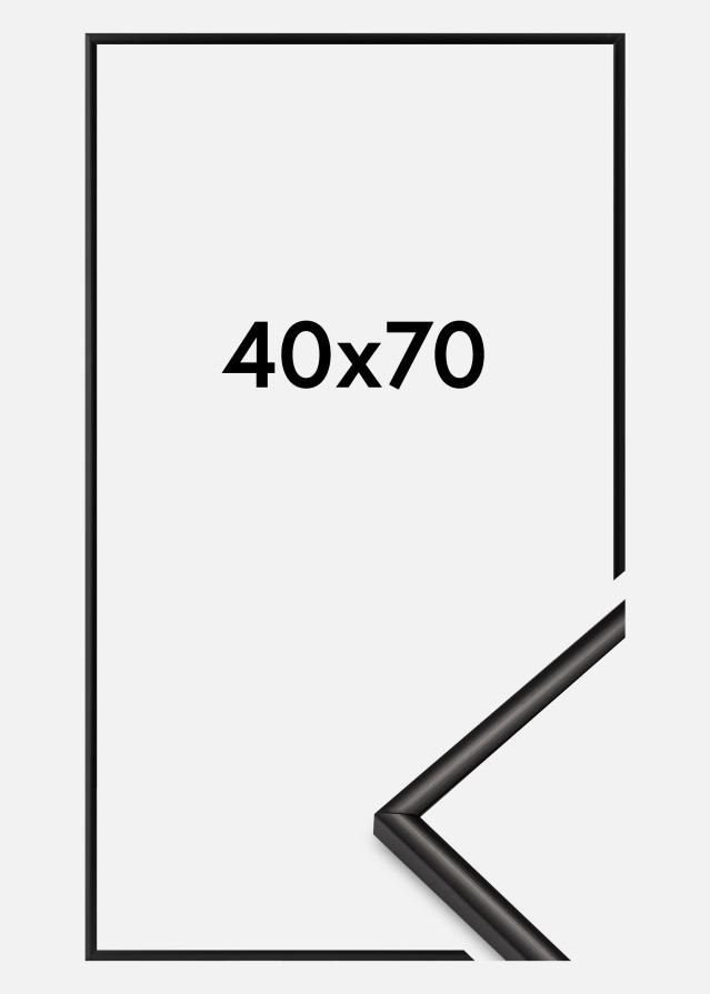 Okvir New Lifestyle Akrilno steklo Mat črna 40x70 cm